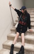 唐嫣最新近照曝光 四肢纤细不见大肚子