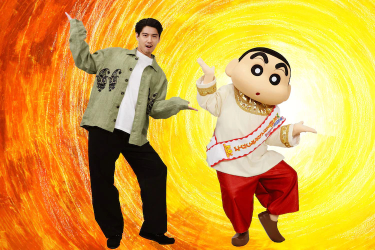 一展歌喉！贺来贤人献声出演《蜡笔小新》新电影